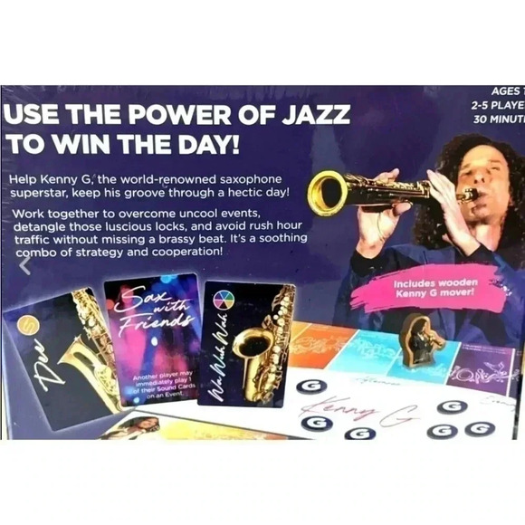 Kenny G Keepin' It Saxy The Power of Jazz New Fun Music NIP Ages 12 + NEW - Picture 3 of 3